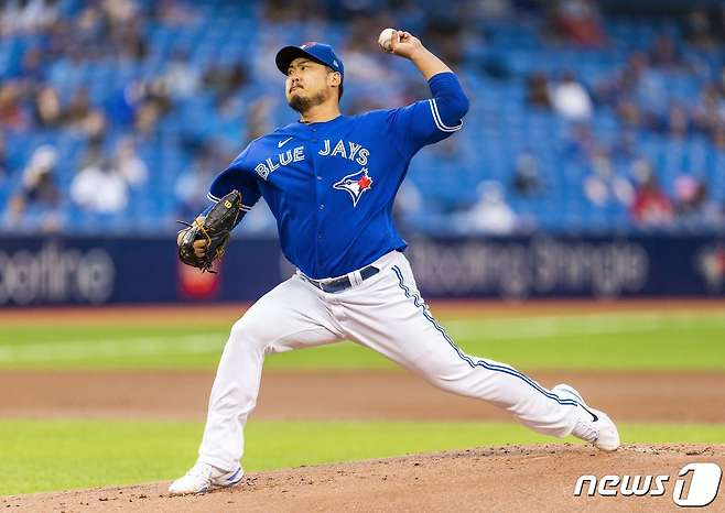토론토 블루제이스 류현진.© AFP=뉴스1