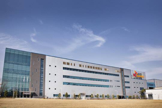 충청남도 서산에 위치한 SK이노베이션 배터리 공장 전경. <SK이노베이션 제공>