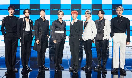 Boy band Ateez [ILGAN SPORTS]