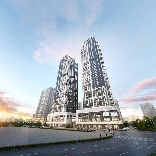 빌리브 어바인시티 투시도 [사진 = 신세계건설]