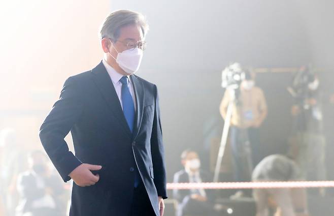 이재명 더불어민주당 대선 경선후보. [연합]