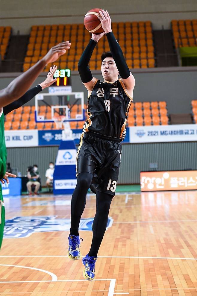 상무의 강상재 [KBL 제공. 재판매 및 DB 금지]