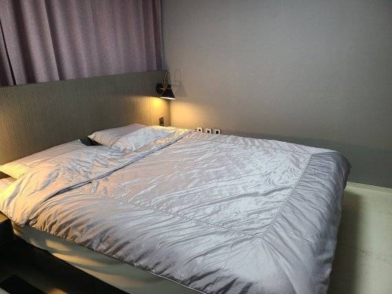 웰크론의 기능성 침구 브랜드 세사에서 출시한 연옥 성분이 포함된 '제이드' 사진=정상희 기자