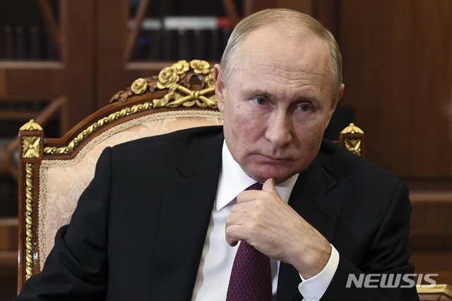 [모스크바=AP/뉴시스] 블라디미르 푸틴 러시아 대통령. 2020.11.23.