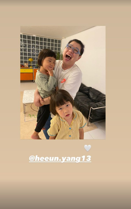 Kim Na-young posted a picture on his SNS on the 14th.In the public photos, Yang Hee-eun stares at the camera with Kim Na-youngs son Shin-Urayasu Station and Lee Joon.The warm atmosphere of the three stands out.Meanwhile, Kim Na-young recently revealed his relationship with Yang Hee-eun in JTBC entertainment program Brave Solo Childcare I Raise.I am a lot dependent on him, he said. Sometimes I think he is like a mother. He is warm and takes care of me.