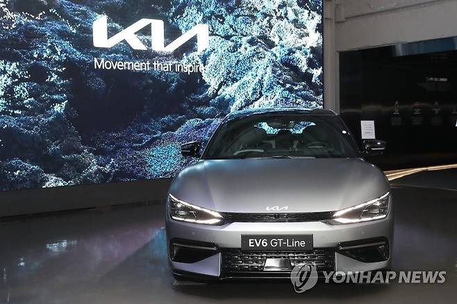 기아 EV6 [연합뉴스 자료사진]