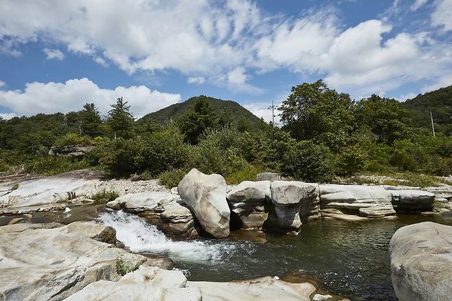 곡운구곡 중 제4곡 백운담 [국립춘천박물관 제공. 재판매 및 DB 금지]