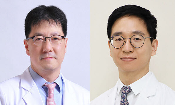 김현직 서울대병원 교수(왼쪽)과 김진엽 동국대병원 교수