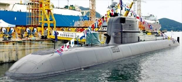 사진은 SLBM 장착 첫 독자개발 3천t급 잠수함 '도산안창호함'  사진=연합뉴스