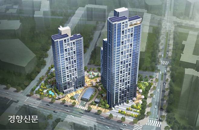 신반포22차 아파트 주택재건축 정비사업 조감도. 서울시 제공