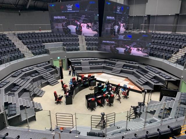 대전 e-스포츠 상설경기장 내부. 대전시 제공