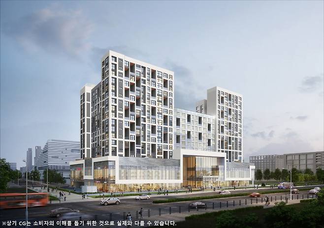 더샵 송도엘테라스 투시도.