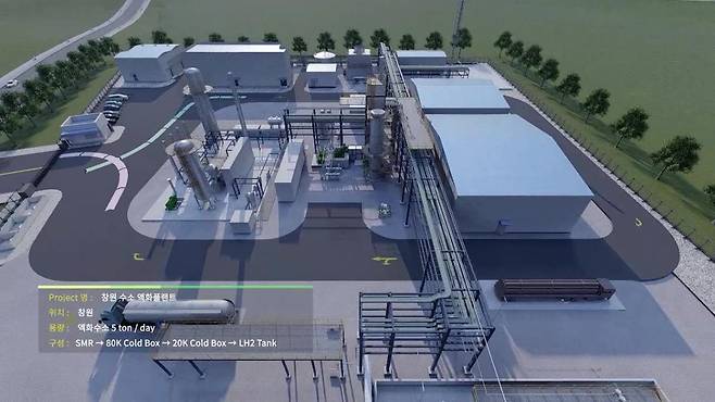 액화수소 플랜트 [창원시 제공. 재판매 및 DB 금지]