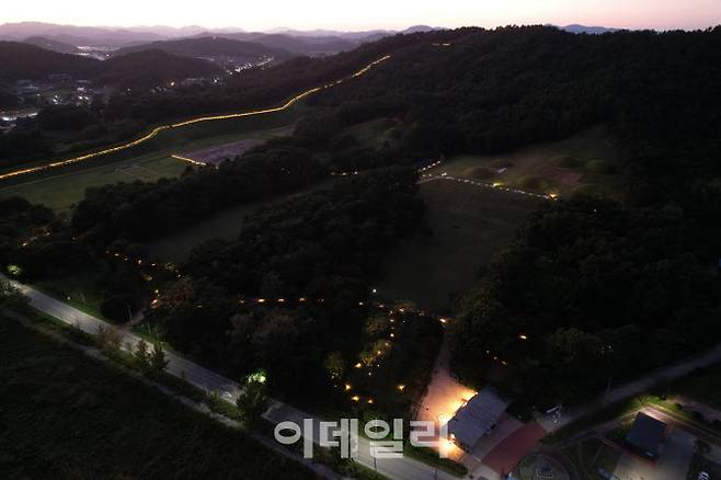 부여 왕릉원 일원 모습(사진=문화재청)