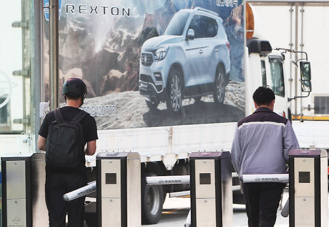 지난 6월 8일 오후 경기도 평택시 쌍용자동차 평택공장 모습. (사진=연합뉴스)