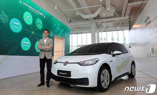 르네 코네베아그 아우디폭스바겐코리아 그룹사장 © News1 박지혜 기자