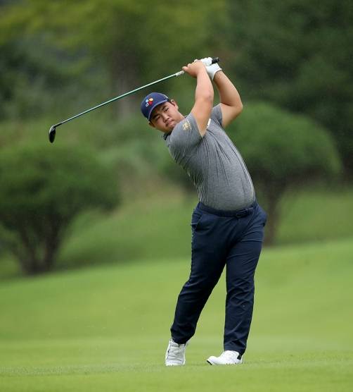 2021년 한국프로골프(KPGA) 코리안투어 DGB금융그룹 어바인 오픈 대회에 출전한 김주형 프로. 사진제공=KPGA