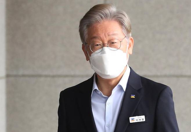 이재명 경기도지사. 연합뉴스