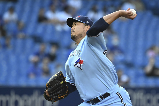 Ryu Hyun-jin of the Toronto Blue Jays [YONHAP/AP]