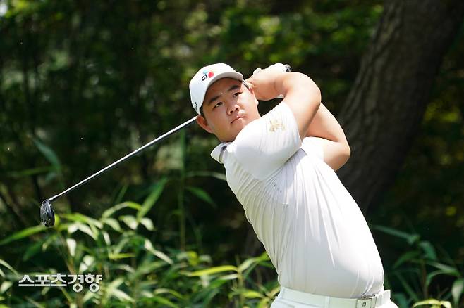 김주형이 KPGA 투어 DGB 금융그룹 어바인 오픈 첫날 공동선두로 출발했다. ㅣKPGA 자료사진