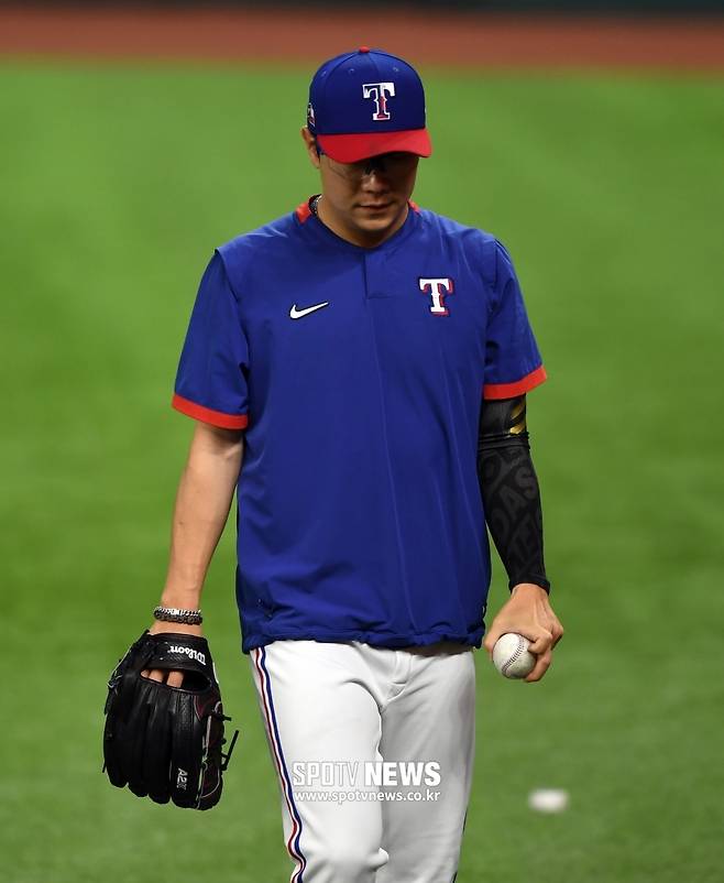 ▲ 텍사스 좌완투수 양현종. ⓒ조미예 특파원