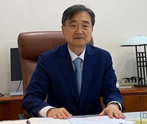 유엔 가입 30주년을 맞아 연합뉴스와 인터뷰하는 조현 주유엔 한국대사 [뉴욕=연합뉴스]