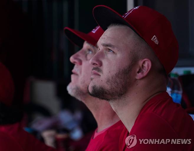 로스앤젤레스 에인절스 마이크 트라우트 [USA투데이=연합뉴스]