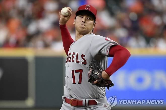 투수 오타니  [AP=연합뉴스 자료사진]