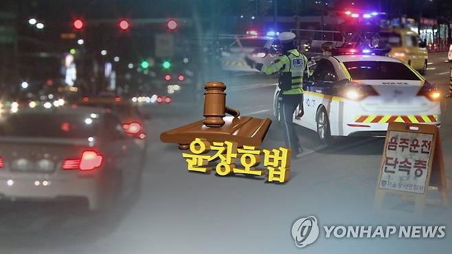 '윤창호법'에도 곳곳서 음주운전 (CG) [연합뉴스TV 제공]