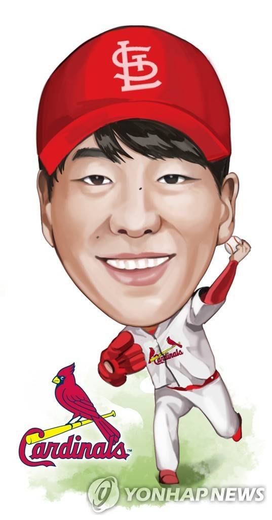 세인트루이스 김광현(PG) [정연주 제작] 일러스트