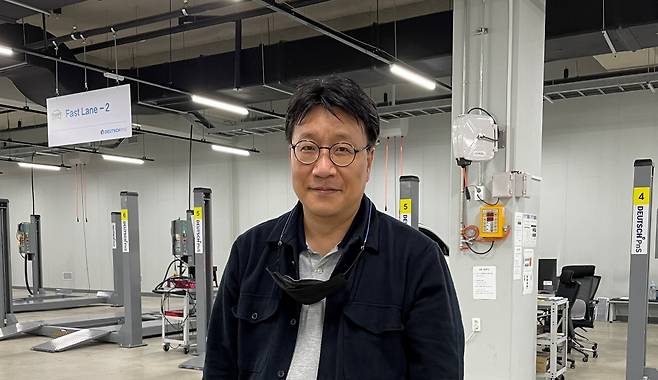 도이치PnS 성능검사장 운영을 담당하는 윤동근 부장