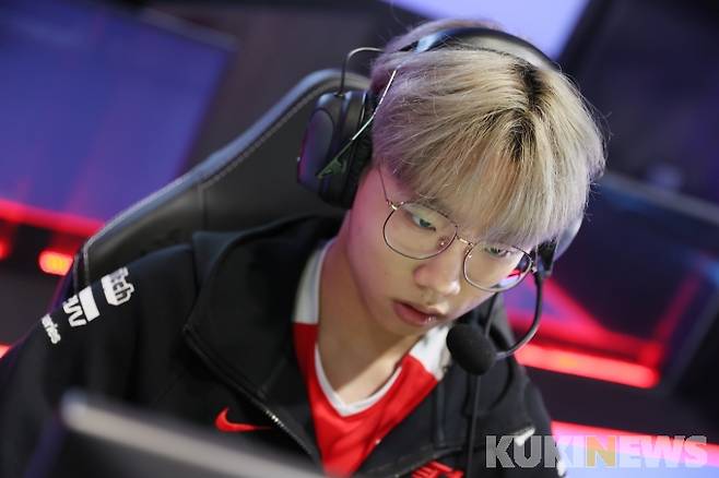 T1의 '칸나' 김창동. 사진=LCK 현장 취재단