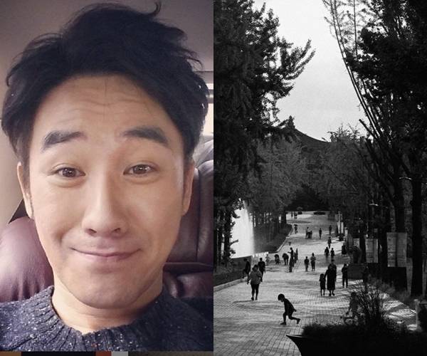 엄태웅이 인스타그램으로 근황을 전했다. 사진은 배우 엄태웅(왼쪽)과 17일 엄태웅 인스타그램에 업로드된 사진. /사진=엄태웅 인스타그램 캡처