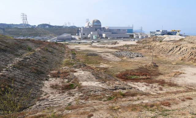 경북 울진군 신한울원자력발전소 신한울 3·4호기 예정 부지와 운영 허가를 기다리며 대부분의 시운전을 마친 1·2호기./울진=오승현 기자