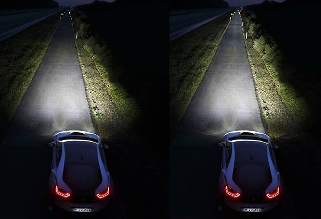 BMW 레이저 라이트 [사진 제공=BMW]
