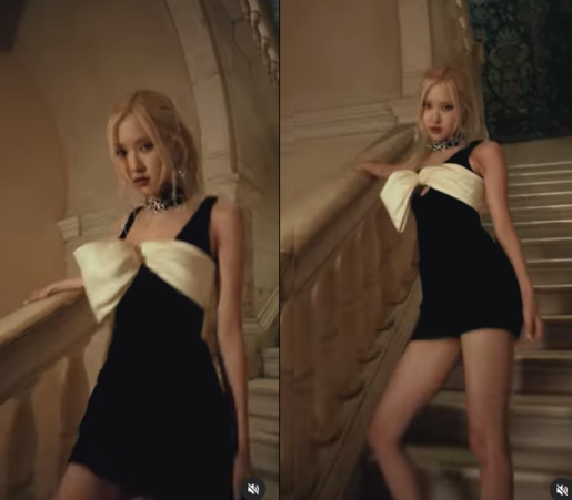 블랙핑크 로제가 늘씬한 몸매를 뽐냈다.사진=로제 SNS