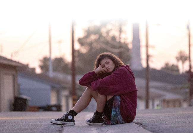 ‘유포리아’는 방황하는 미국 10대들을 소재로한 청춘 드라마다. [웨이브 제공]