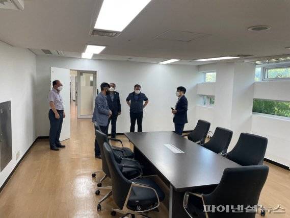 이석범 김포부시장 15일 ‘김포에코센터’ 현장행정 실시. 사진제공=김포시