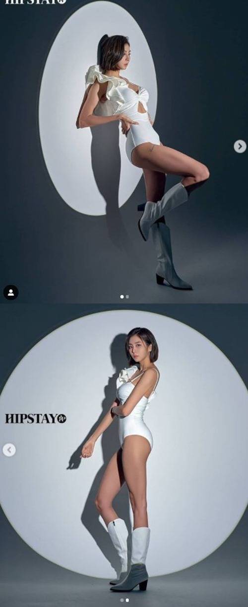 배우 유이가 보디 프로필을 공개했다. 사진=유이 인스타그램