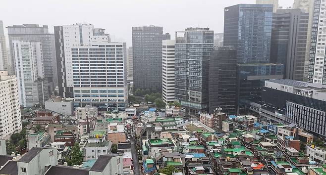 서울 마포구 공덕동 일대의 오피스텔 모습. [연합]