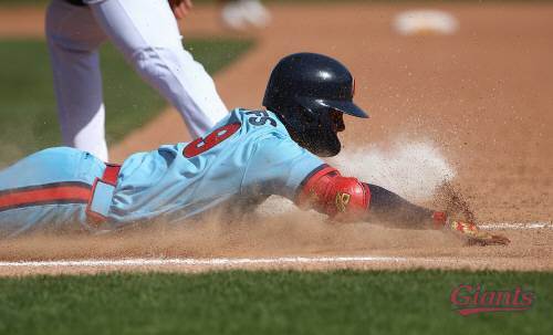 롯데 장두성이 19일 상동 한화와 퓨처스리그 맞대결에서 2도루를 성공했다. 이날 2도루를 더한 장두성은 시즌 65번째 경기 만에 30도루 고지에 올라섰다. 사진제공 | 롯데 자이언츠