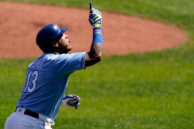 살바도르 페레즈. ⓒ AP=뉴시스