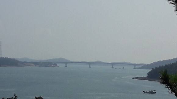 2006년 개통된 암태도와 팔금도를 잇는 중앙대교 [사진=서해해경청]