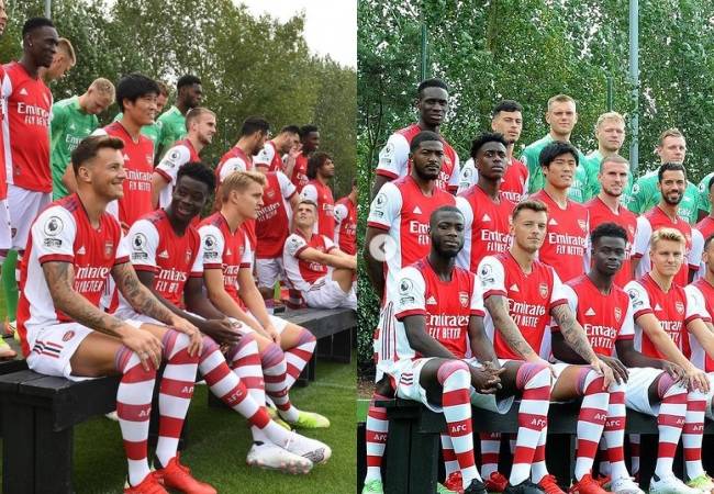 사진=아스널 SNS