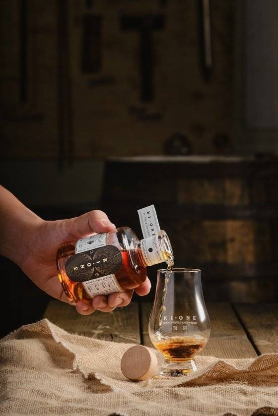 싱글몰트 위스키 ‘기원’ 호랑이 에디션. [사진 쓰리소사이어티스]