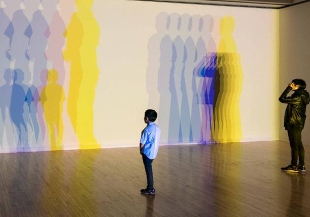 올라퍼 엘리아슨이 지난 5월 부산에서 열린 아트부산에서 선보인 설치작품. 아트부산 제공