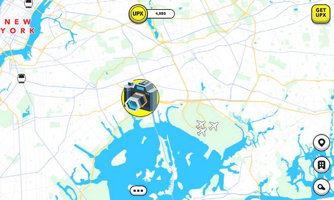 어스2 외 가상 부동산 플랫폼 업랜드. [사진 출처 = 업랜드]