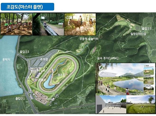 [안동=뉴시스] 영천경마공원 조감도. (경북도 제공) 2021.09.21 *재판매 및 DB 금지