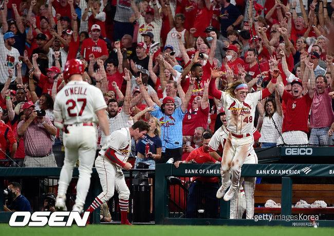 [사진] 세인트루이스 카디널스. ⓒGettyimages(무단전재 및 재배포 금지)