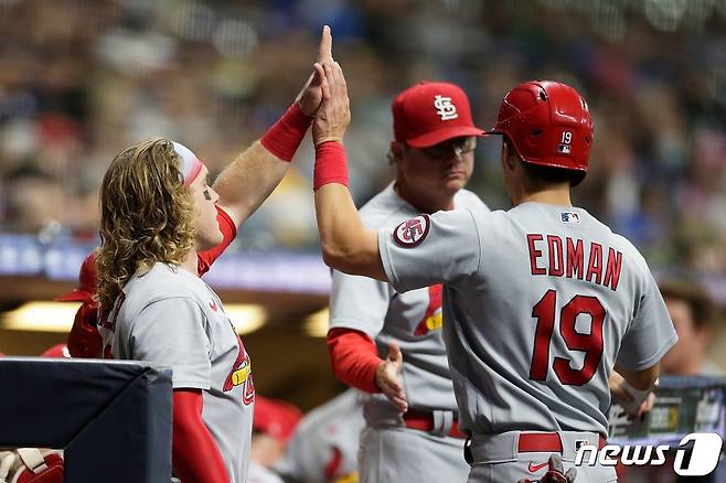 세인트루이스 카디널스는 10연승을 질주했다. © AFP=뉴스1